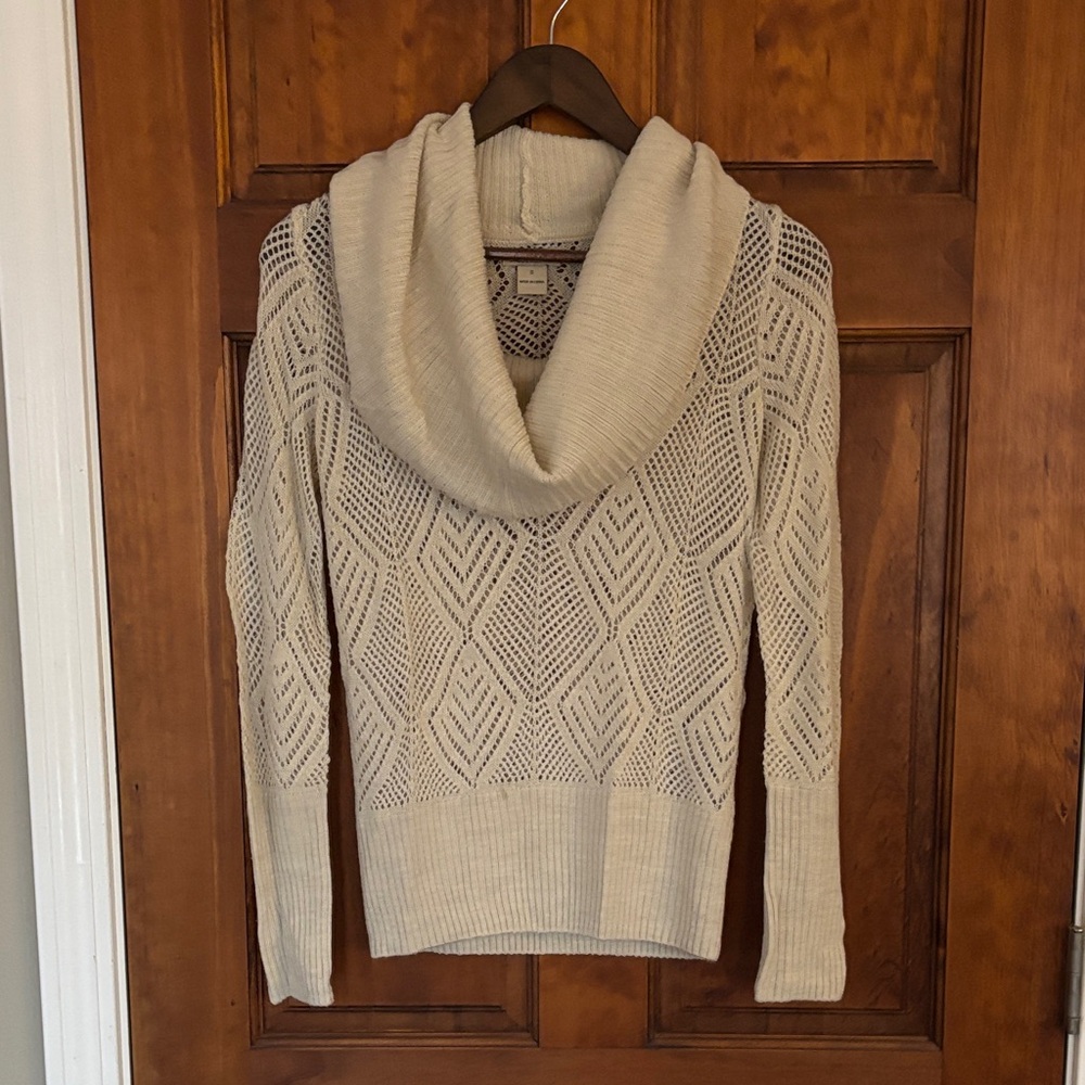 Lucky Brand Cozy Cream Knit Sweater